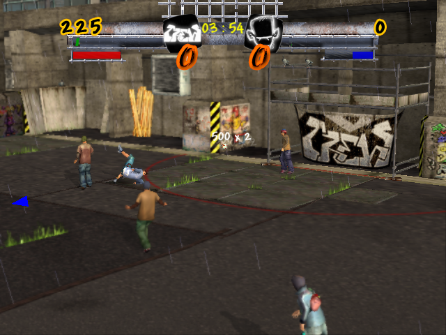Freestyle Street Soccer screenshot 4 for Gamecube